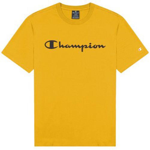 Classics Crewneck T-shirt For Boys Gelb Baumwolle 110-116 - Champion - Modalova