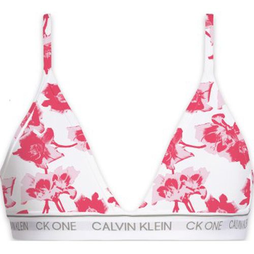 BH CK One Cotton Triangle Bra Rosa geblümt Small Damen - Calvin Klein - Modalova