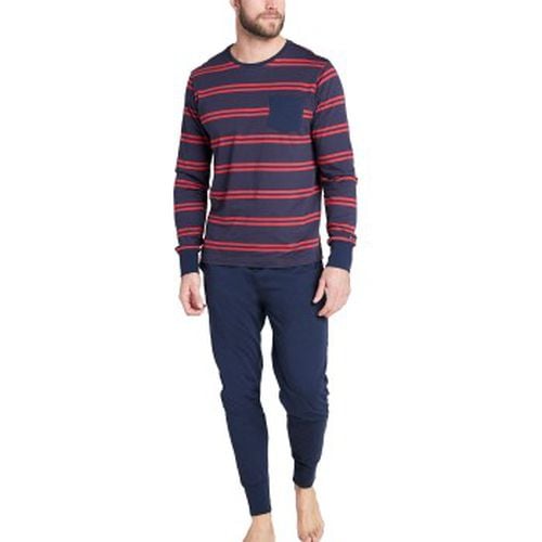 Cotton Pyjama Knit Blau/Rot Baumwolle Small Herren - Jockey - Modalova