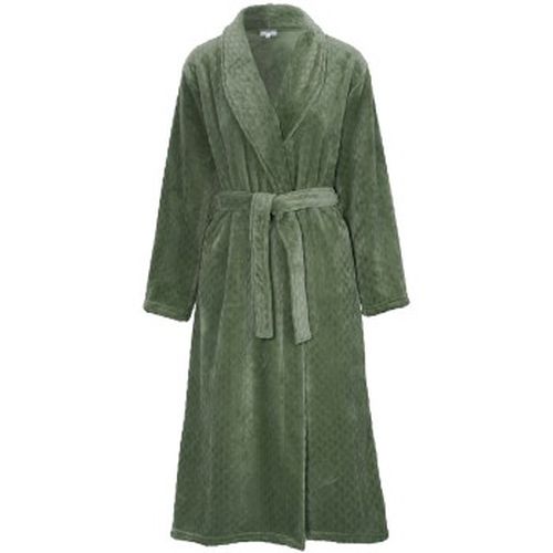 Jaquard Fleece Robe Polyester Medium Damen - Damella - Modalova
