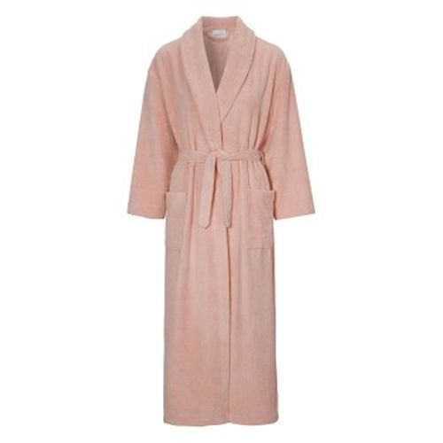 Soft Velour Terry Robe Rosa Large Damen - Damella - Modalova