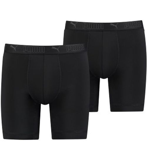 P Sport Microfiber Long Boxer Schwarz Polyester Small Herren - Puma - Modalova
