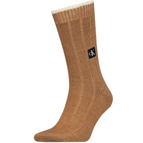 Calvin Klein Men Icon Patch Sock Braun One Size Herren - Calvin Klein Legwear - Modalova