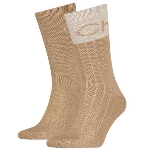 Calvin Klein 2P Colorblock Rib Socks One Size Herren - Calvin Klein Legwear - Modalova
