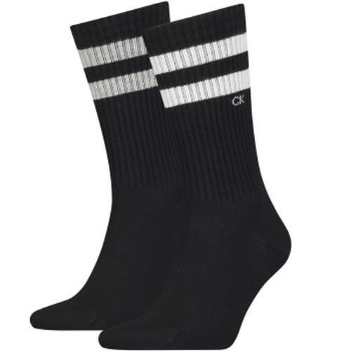 Calvin Klein 2P Stripe Socks Schwarz Gr 39/42 Herren - Calvin Klein Legwear - Modalova