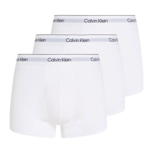 P Modern Cotton Stretch Trunk Weiß Baumwolle Small Herren - Calvin Klein - Modalova