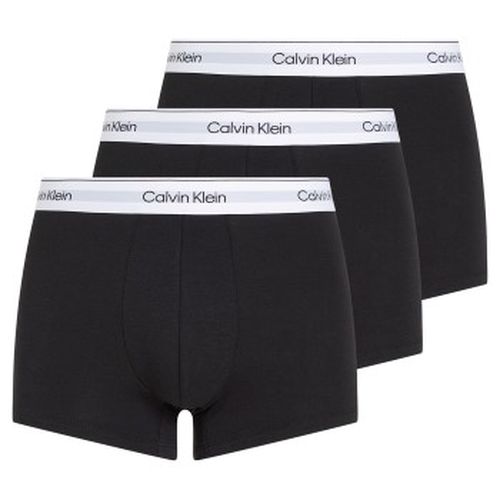 P Modern Cotton Stretch Trunk Schwarz/Weiß Baumwolle Small Herren - Calvin Klein - Modalova