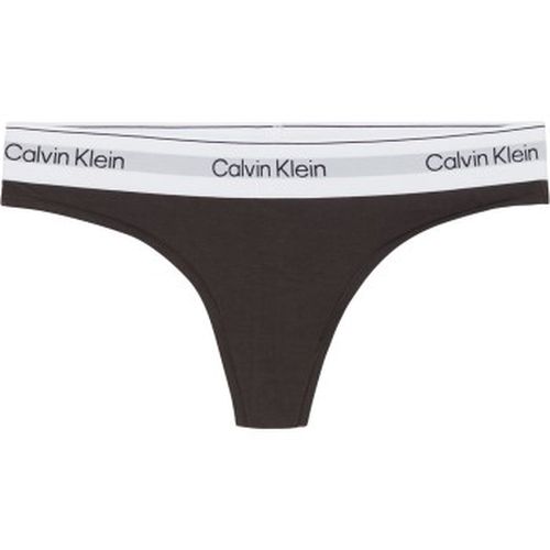 Modern Cotton Naturals Thong Braun Small Damen - Calvin Klein - Modalova