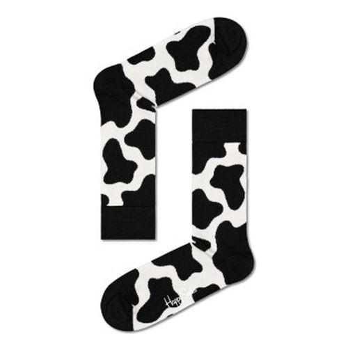 Cow Sock Schwarz/Weiß Baumwolle Gr 41/46 - Happy socks - Modalova