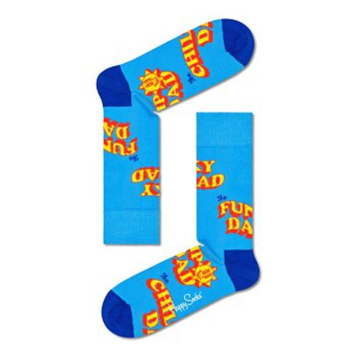 Number One Dad Sock Blau Muster Baumwolle Gr 41/46 - Happy socks - Modalova