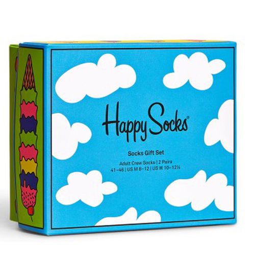 P Sunny Day Socks Gift Set Blau Muster Gr 41/46 - Happy socks - Modalova