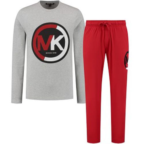 Lounge Crewneck and Jogger Gift Set Schwarz/Grau/Rot Baumwolle Medium Herren - Michael Kors - Modalova