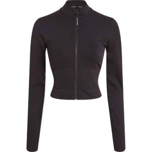 Sport Seamless Zip Up Jacket Schwarz Polyamid Medium Damen - Calvin Klein - Modalova