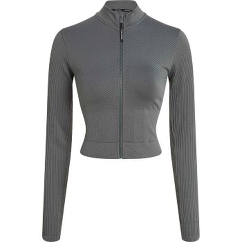 Sport Seamless Zip Up Jacket Grün Polyamid Medium Damen - Calvin Klein - Modalova