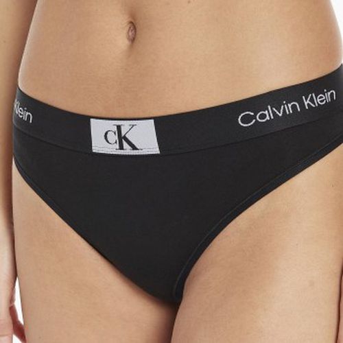 CK96 Cotton Thong Schwarz Baumwolle Small Damen - Calvin Klein - Modalova
