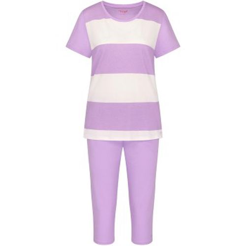 Pyjama Set X 01 Weiß/Lila Baumwolle 38 Damen - Triumph - Modalova
