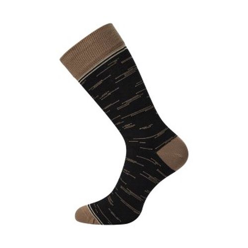 Patterned Cotton Socks Schwarz/Braun Gr 40/47 Herren - JBS - Modalova