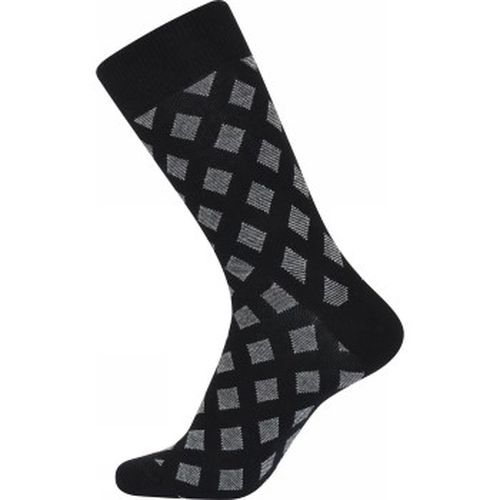 Patterned Cotton Socks Schwarz/Grau Gr 40/47 Herren - JBS - Modalova