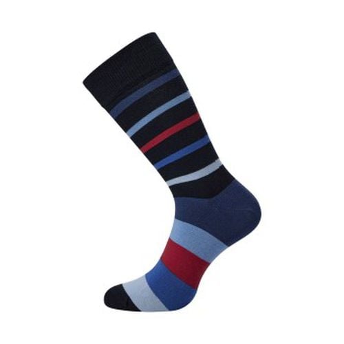 Patterned Cotton Socks Blau/Rot Gr 40/47 Herren - JBS - Modalova