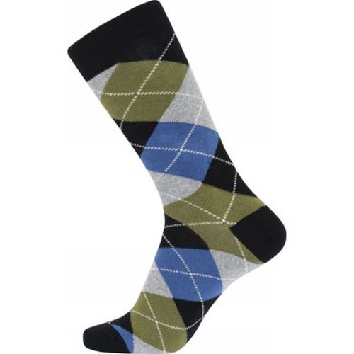 Patterned Cotton Socks Blau/Grün Gr 40/47 Herren - JBS - Modalova