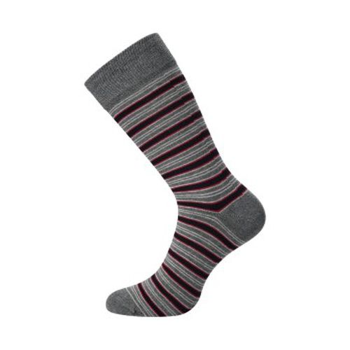 Patterned Cotton Socks Grau/Rot Gr 40/47 Herren - JBS - Modalova