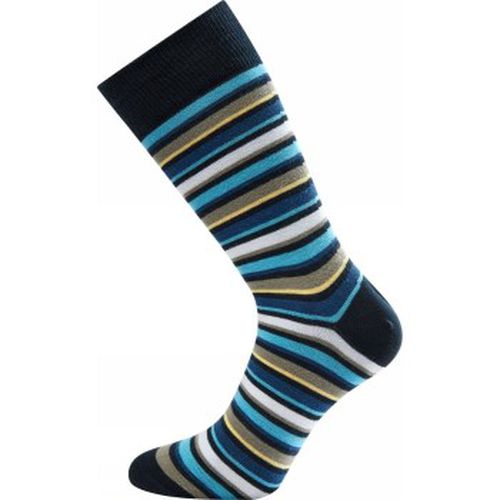 Patterned Cotton Socks Blau/Gelb Gr 40/47 Herren - JBS - Modalova
