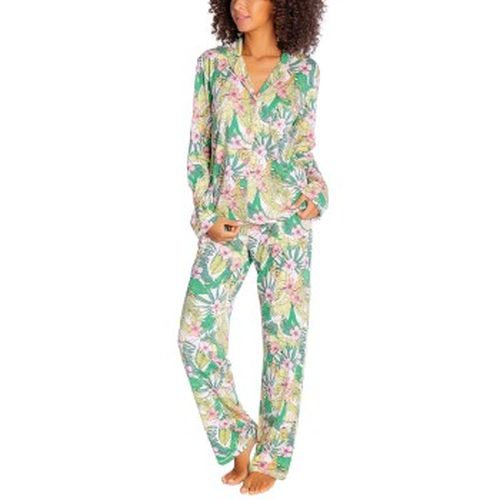 Playful Prints Pyjama Grün geblümt Medium Damen - PJ Salvage - Modalova