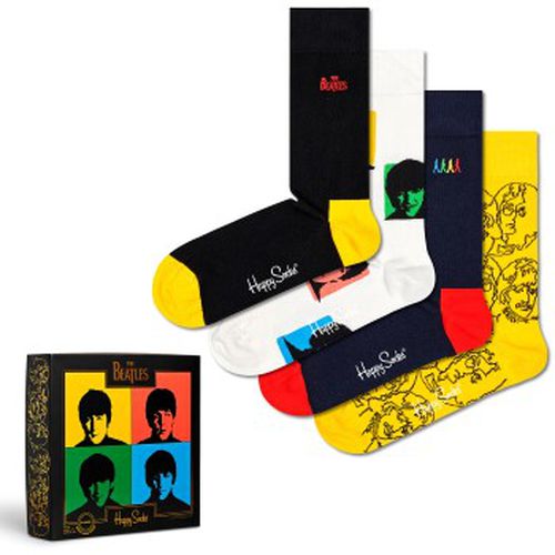 P The Beatles Gift Box Schwarz Baumwolle Gr 36/40 - Happy socks - Modalova