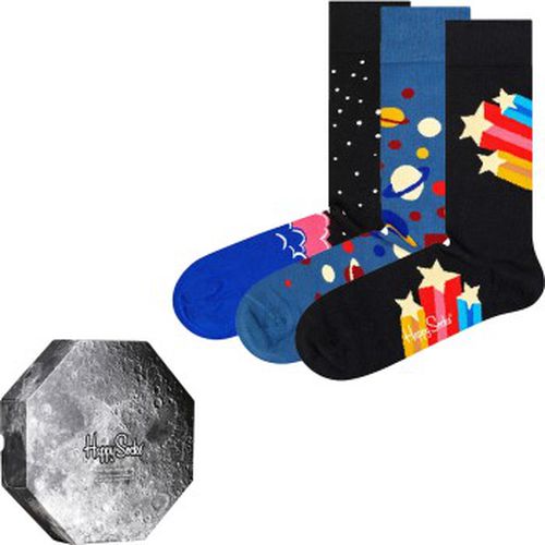 P Outer Space Socks Gift Box Schwarz Baumwolle Gr 41/46 - Happy socks - Modalova