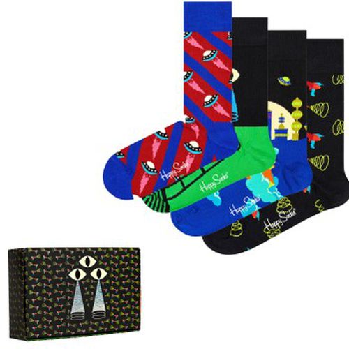 P Space Socks Gift Box Schwarz Baumwolle Gr 41/46 - Happy socks - Modalova