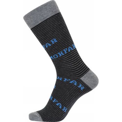 P Patterned Cotton Socks Grau/Blau Gr 40/47 Herren - Claudio - Modalova