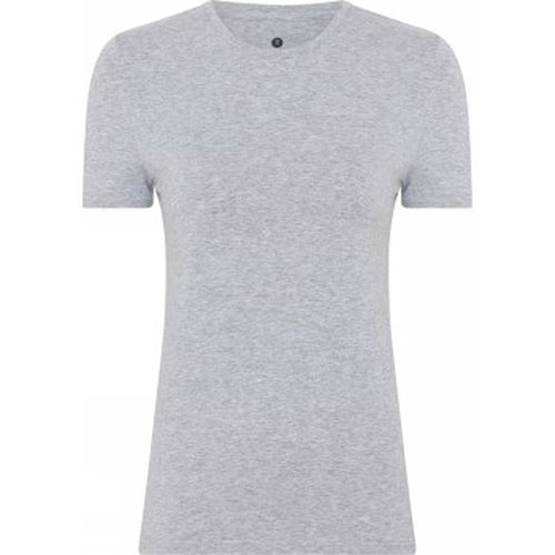 Bamboo Blend Slim Tee Hellgrau Medium Damen - JBS of Denmark - Modalova