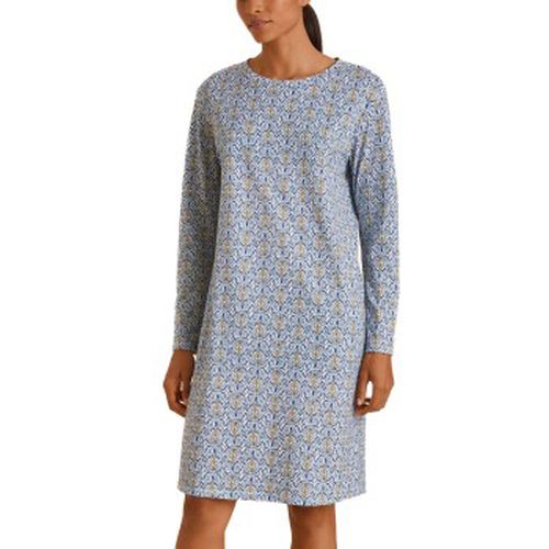 Nights Long Arm Sleepshirt Hellblau Baumwolle Medium Damen - Calida - Modalova