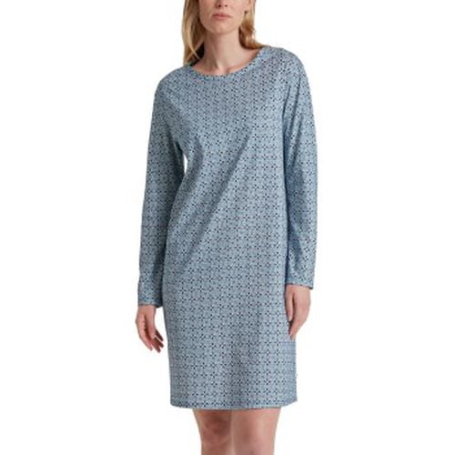 Nights Long Arm Sleepshirt Hellblau Must Baumwolle Small Damen - Calida - Modalova