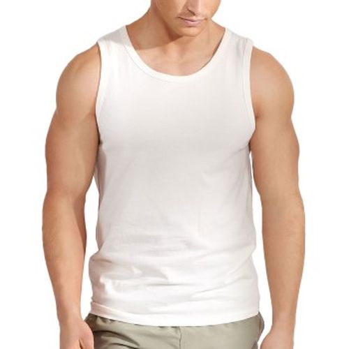 Bread and Boxers Tank Relaxed Elfenbein Ökologische Baumwolle Small Herren - Bread & Boxers - Modalova