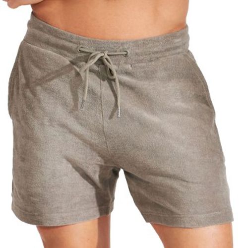 Bread and Boxers Terry Shorts Grün Ökologische Baumwolle Large Herren - Bread & Boxers - Modalova