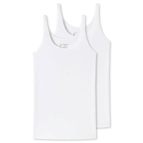 P 95-5 Organic Tank Top Weiß Baumwolle 50 Damen - Schiesser - Modalova