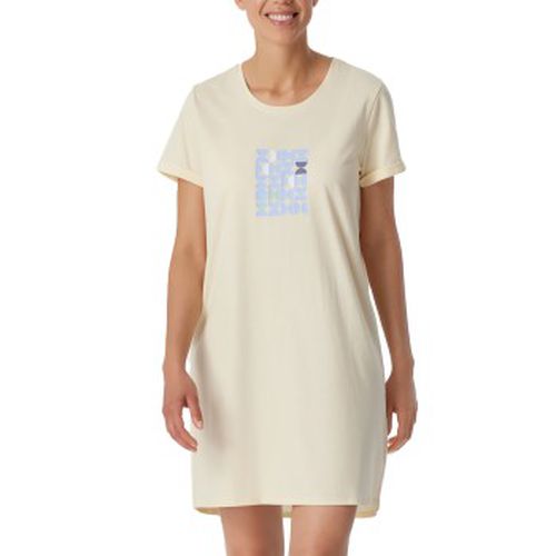 Essential Nightwear Sleepshirt 85cm Vanille Baumwolle 40 Damen - Schiesser - Modalova