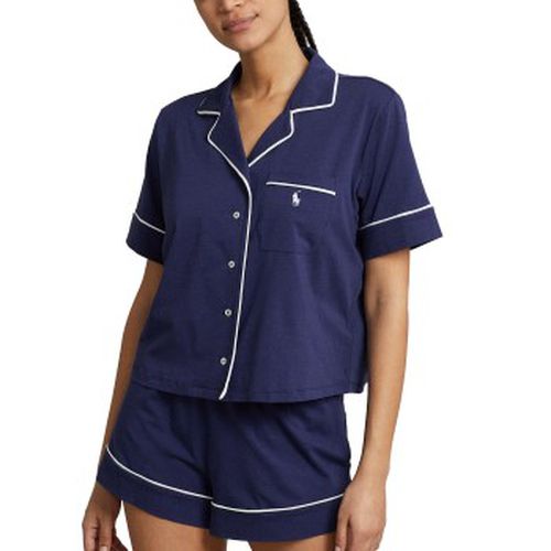 Short Sleeve PJ Set Marine Large Damen - Polo Ralph Lauren - Modalova