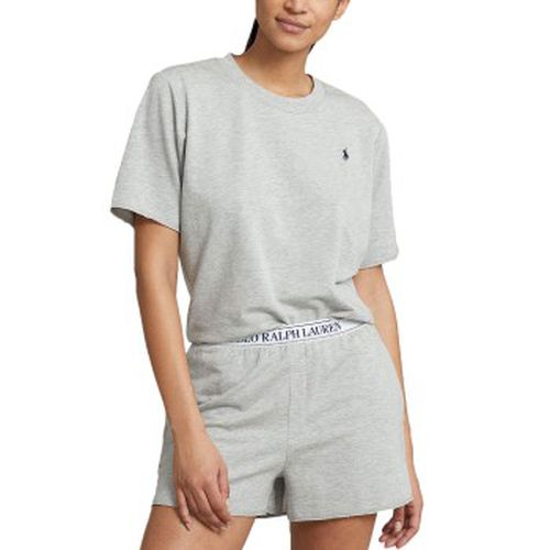 Short Sleeve Shirt And Short Set Grau Large Damen - Polo Ralph Lauren - Modalova