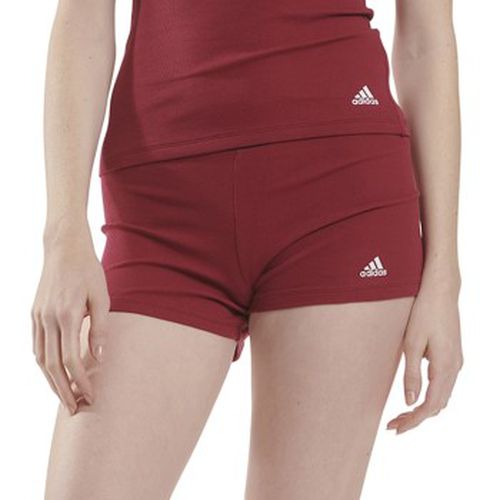 Active Flex Ribbed Boxer Shorts Rot Baumwolle Small Damen - adidas - Modalova