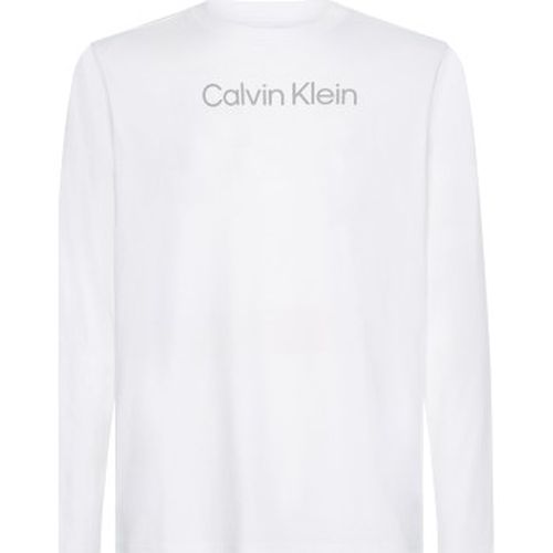 Sport Essentials LS T-shirt Weiß Small Herren - Calvin Klein - Modalova