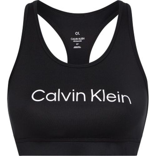 BH Sport Essentials Medium Support Bra Schwarz Polyester Small Damen - Calvin Klein - Modalova