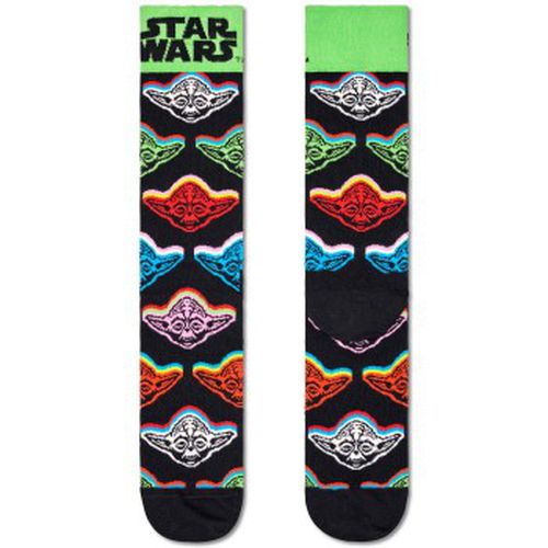Happy Sock Star Wars Yoda Sock Schwarz gemustert Baumwolle Gr 41/46 - Happy socks - Modalova