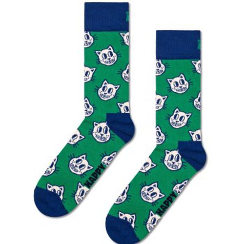 Happy Sock Cat Sock Blau/Grün Gr 41/46 - Happy socks - Modalova