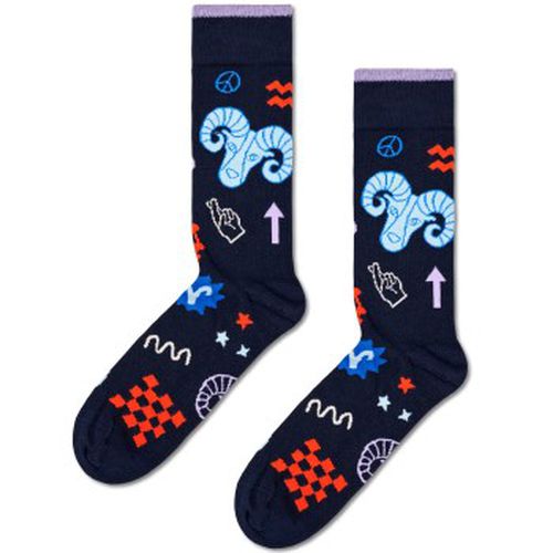 Happy Sock Zodiac Signs Aries Sock Marine gemustert Gr 41/46 - Happy socks - Modalova