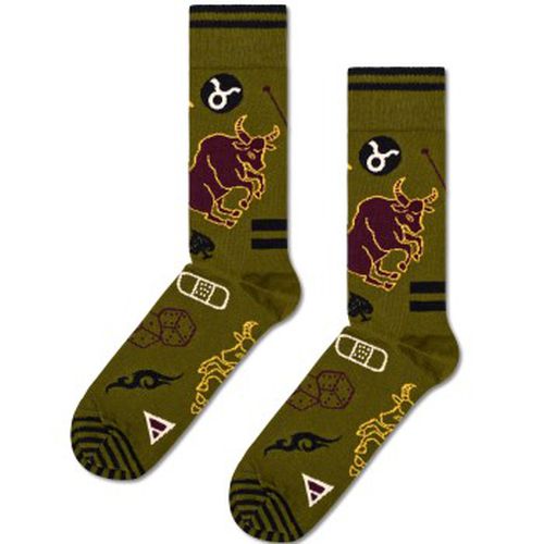 Zodiac Signs Taurus Sock Grün gemustert Gr 41/46 - Happy socks - Modalova