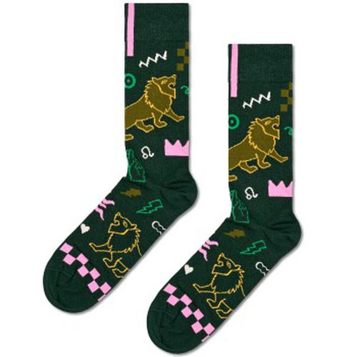 Zodiac Signs Leo Sock Grün gemustert Gr 36/40 - Happy socks - Modalova