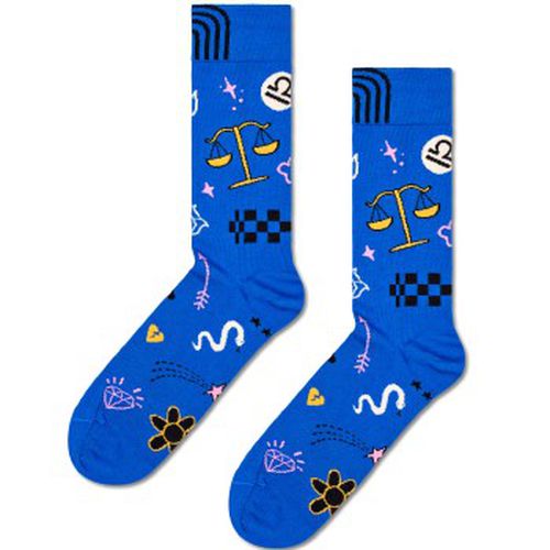 Happy Sock Zodiac Signs Libra Sock Blau Muster Gr 41/46 - Happy socks - Modalova