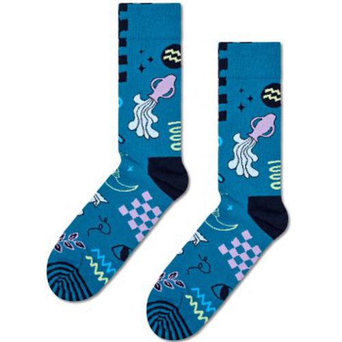 Happy Sock Zodiac Signs Aquarius Sock Blau Muster Gr 41/46 - Happy socks - Modalova